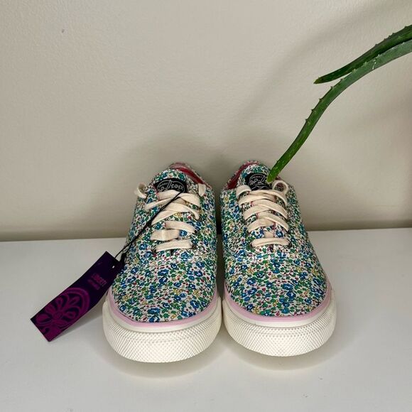 Sperry Top-Sider Women’s Floral Canvas Sneakers Coastal Preppy Shoes Size 7M NWT - Picture 3 of 10